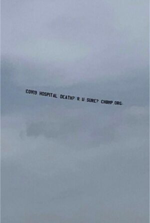CHBMP Banner flying over NJ